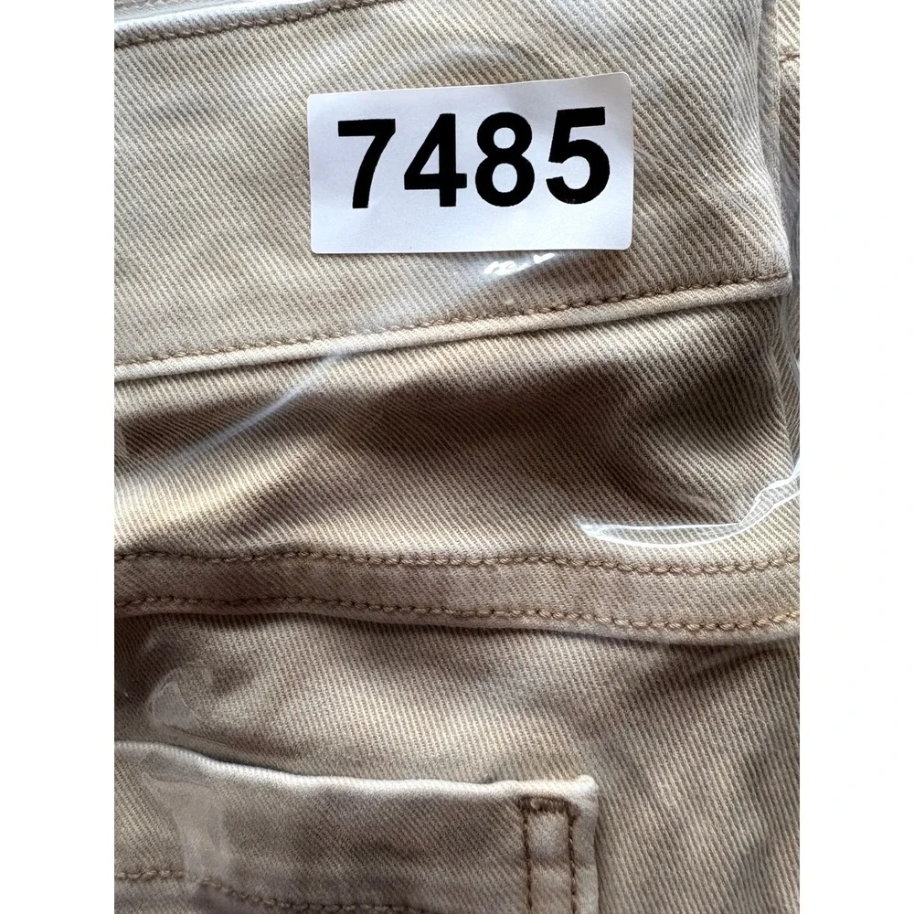 Spanx Shorts Women Large Tan Outdoors Midrise Stretch Workwear Cargo Twill